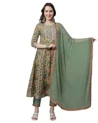 Cotton Embroidered Kurta Set for Women 