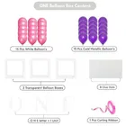 One Balloon Box for 1st Birthday Decoration,Multicolour,Set Of 1