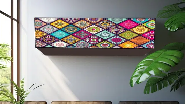 PVC Printed AC Cover (Multicolor, 1.5 Ton)