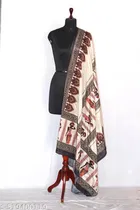 Art Silk Printed Dupatta for Women & Girls, Multicolour 