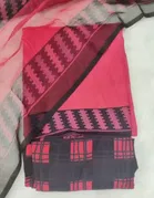 Printed Crepe Unstitched Suits Fabric for Women, Multicolor 