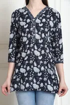 Cotton Printed Top for Women 