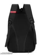 Polyester Backpack for Men & Women, Black