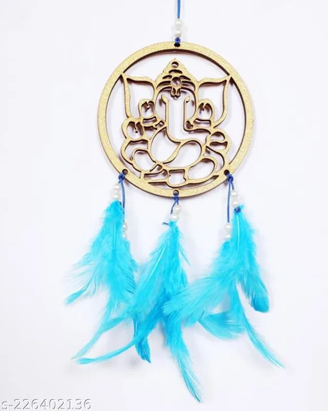 Feather Wall Hanging Dream Catcher (Multicolor)