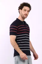 Striped Polo T-Shirt for Men 