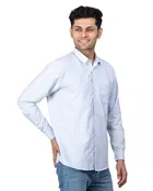 Poly Cotton Full Sleeves Solid Shirt for Men 