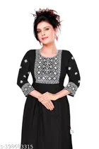 Lycra Printed Kurta with Pant for Women 