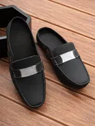Loafers for Men (Black, 6)