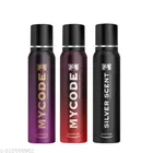 Combo of MYCODE Lavenoula, Roseatte & Sanctum Fragrance Body Spray for Men (100 ml, Pack of 3)