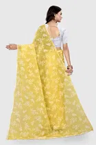 Georgette Printed Saree for Women 