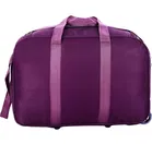 Polyester 60 LSolid Color Duffel Trolley Bag with Wheels 