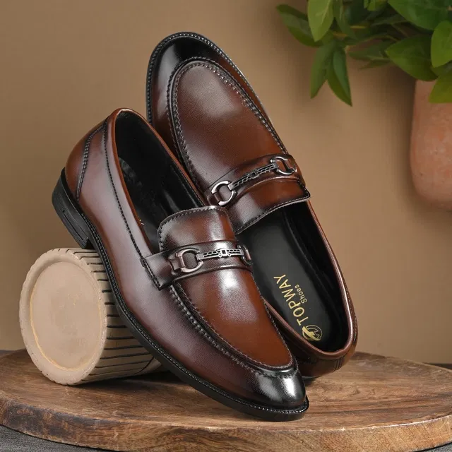 Loafers for Men (Brown, 10)