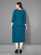 Embroidered Rayon Kurti for Women 