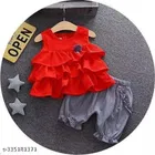 Hosiery Cotton Clothing Set for Girls 