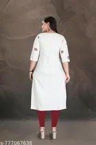Floral Cotton Kurti for Women 