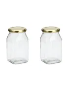 Glass Airtight Kitchen Storage Jars with Lid 