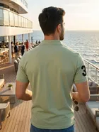 Embroidered Polo T-shirt for Men 
