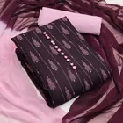 Cotton Slub Unstitched Dress Material for Women 