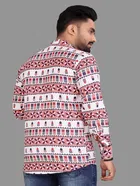 Cotton Blend Printed Kurta for Men 