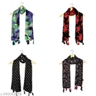 Stylish Ladies Scarves for Women, Pack of 4