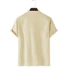 Trendy Cotton Half Sleeves Short Kurta For Men 