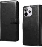 Lava Yuva 2Pro Artificial Leather Mobile Flip Cover 