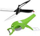2 in 1 Steel Clever Cutter with Slicer 