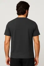 Round Neck Structured T-Shirt for Men 