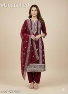 Chanderi Cotton Punjabi/All Over Suits for Women 