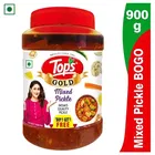 Tops Gold Mixed Pickle 900 g (Buy 1 Get 1 Free)