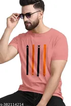 Round Neck Printed T-Shirt for Men, Set of 2 