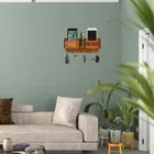 CAPIO ART Sweet Home Wood Key Holder 