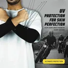 Cricket Elbow Arm Sleeve 2 Pcs  for Support & Protection from UV Rays n Cricket/Badminton/Golf/Trekking &Ridding 