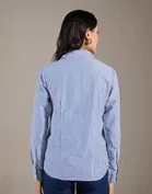 Full Sleeves Striped Shirt for Women 