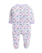 Hosiery Cotton Printed Rompers for Kids, Multicolor, Pack of 3 