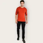 Lycra Nylon Logo Printed Track Pant for Men 