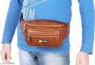 Faux Leather Waist Bags for Men & Women 