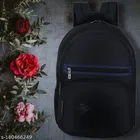 Nylon Backpack for Men & Women, Black