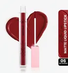 Shryoan Luxe Satin Liquid Lipstick, Shade - 06, Red Moment, 6 ml, Pack Of 1