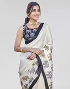 Art Silk Printed Saree for Women 