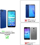 Rubber Back Cover for Huawei Y5 Prime 