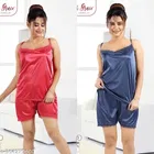 Satin Nightsuit for Women 