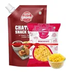 City Yum Chatpata Snack Sauce 800 g + Citymall No.1 Macaroni 100 g