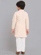 Cotton Blend Kurta with Pyjamas for Boys 