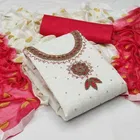 वीमेन अन्स्टिचड ड्रेस मटेरियल सूट 