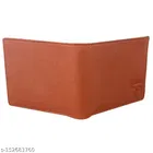 PU Solid Wallet for Men, Brown