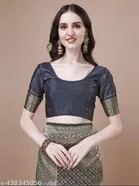 Banarasi Silk Zari Woven Saree for Women 