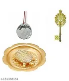 Crystal Ball Wall Hanging with Kuber Kunji & Turtle Showpieces 