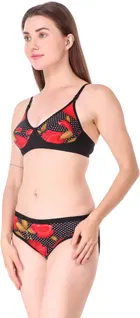 Silk Blend Lingerie Set for Women 