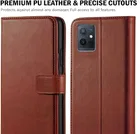 VIVO Y75 5G Artificial Leather Mobile Cover 